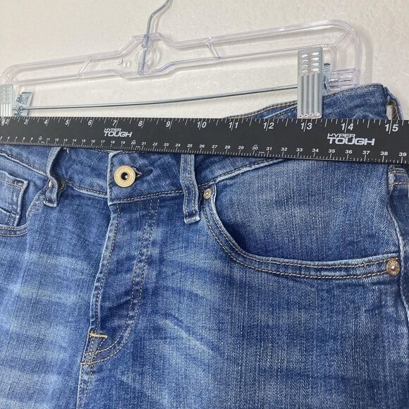 Scotch & Soda Amsterdams Blauw Ralston Shorts Mens 31 Denim Button Fly Stretch - Picture 6 of 16